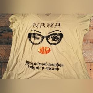 2x nana tshirt